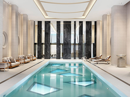 五款不同的spa水療養生館裝修效果圖