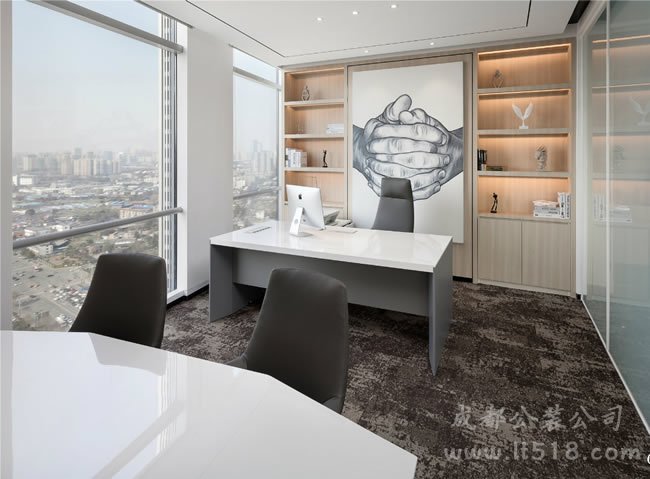 現(xiàn)代簡約風(fēng)辦公室裝修設(shè)計的要點
