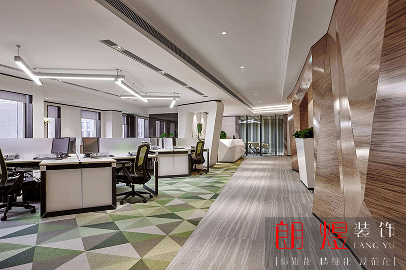 科技風辦公室裝修效果