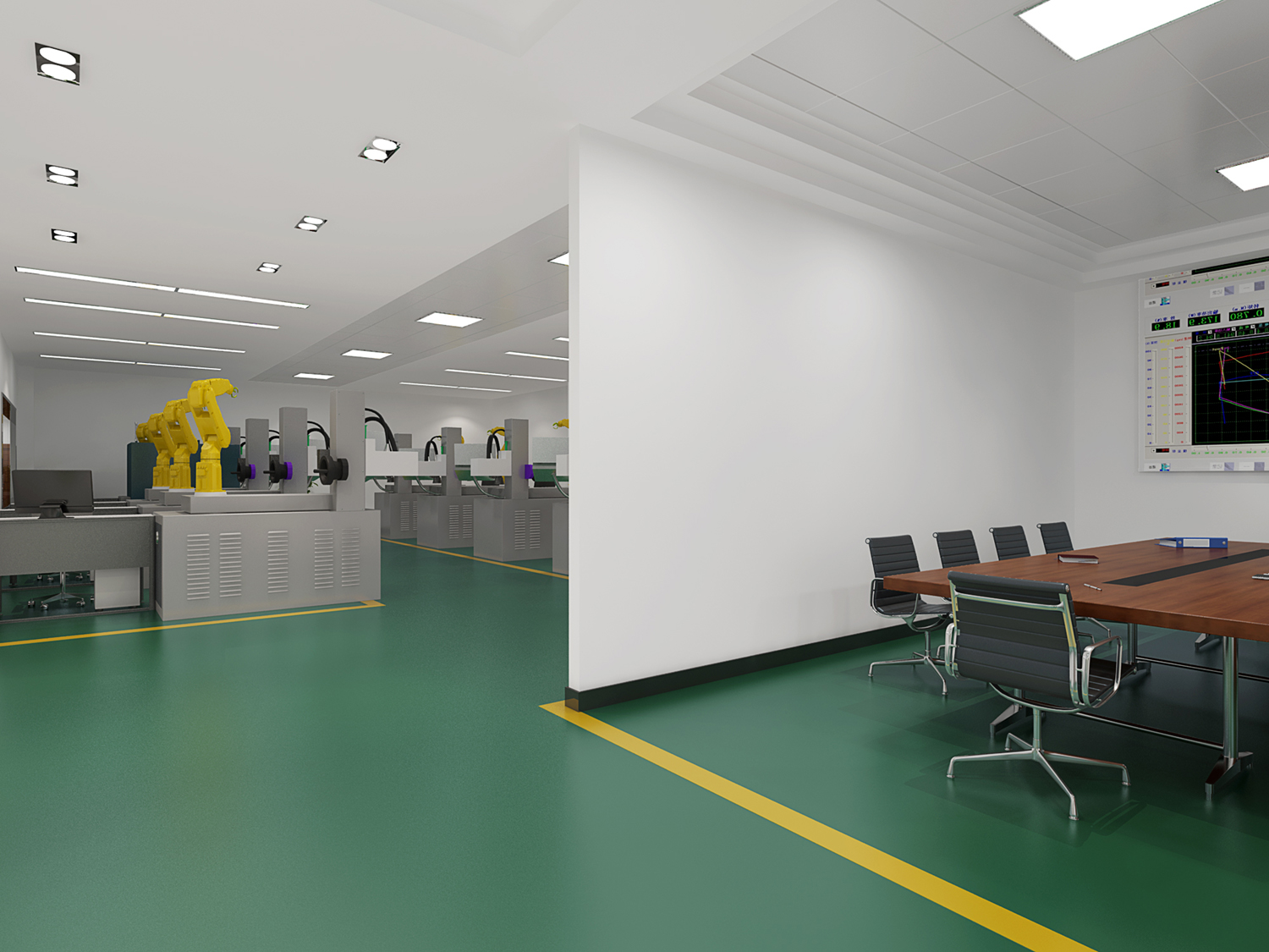 園區廠房辦公樓裝修設計效果圖