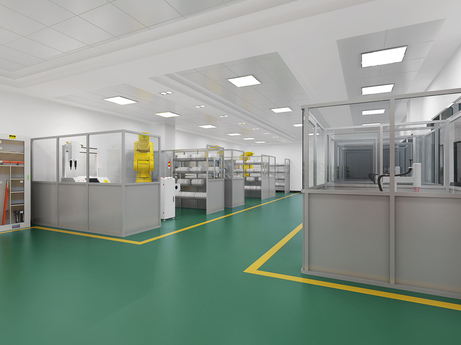 園區廠房辦公樓裝修設計效果圖