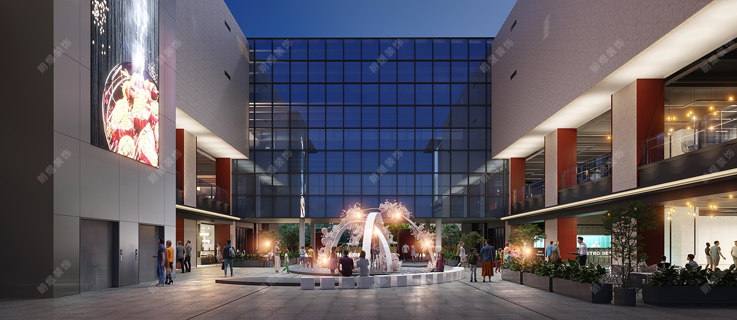 成都綜合購物商場裝修設計效果圖