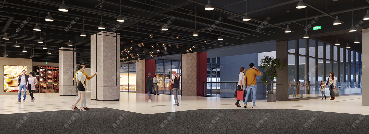 成都綜合購物商場裝修設計效果圖