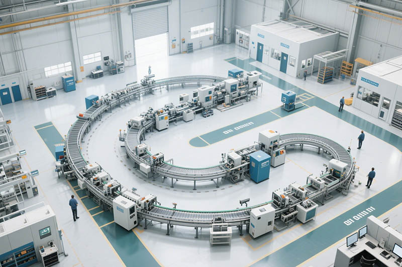 廠房生產區(qū)